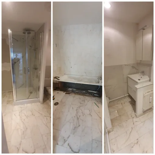 Votre artisan MACCOTTA Plomberie réalise la rénovation d'une salle de douche à Marseille 2ème, Marseille, MACCOTTA Plomberie