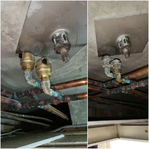 Remplacement d'un purgeur sur circuit de chauffage à Marseille 10ème arrondissement, Marseille, MACCOTTA Plomberie