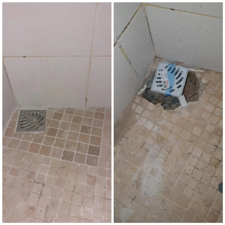 Entreprise de plomberie réalise le remplacement d'une bonde de douche fuyarde à Marseille 13012, Marseille, MACCOTTA Plomberie